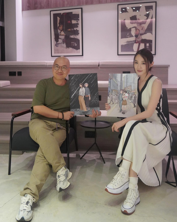 蔡潔自資六位數出港漫