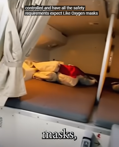 飛機藏乘客止步秘密空間！超寬敞空姐睡房曝光！ 