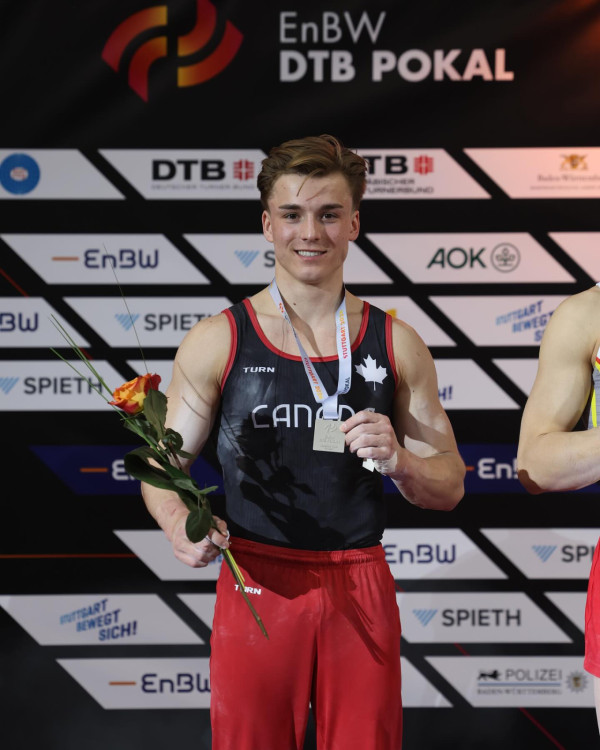 2024巴黎奧運男神運動員3. 加拿大體操運動員 Felix Dolci