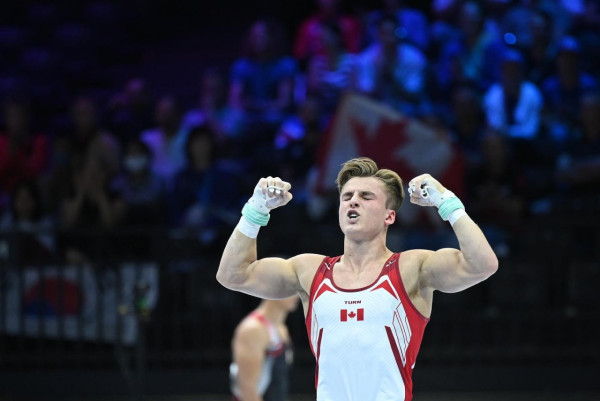 2024巴黎奧運男神運動員3. 加拿大體操運動員 Felix Dolci