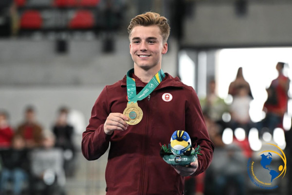 2024巴黎奧運男神運動員3. 加拿大體操運動員 Felix Dolci