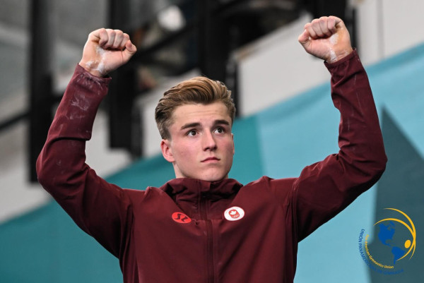 2024巴黎奧運男神運動員3. 加拿大體操運動員 Felix Dolci