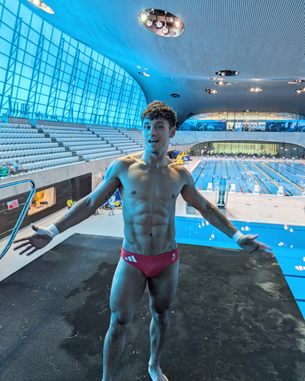 2024巴黎奧運男神運動員6. 英國跳水王子Tom Daley
