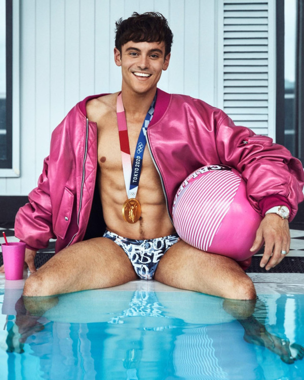 2024巴黎奧運男神運動員6. 英國跳水王子Tom Daley