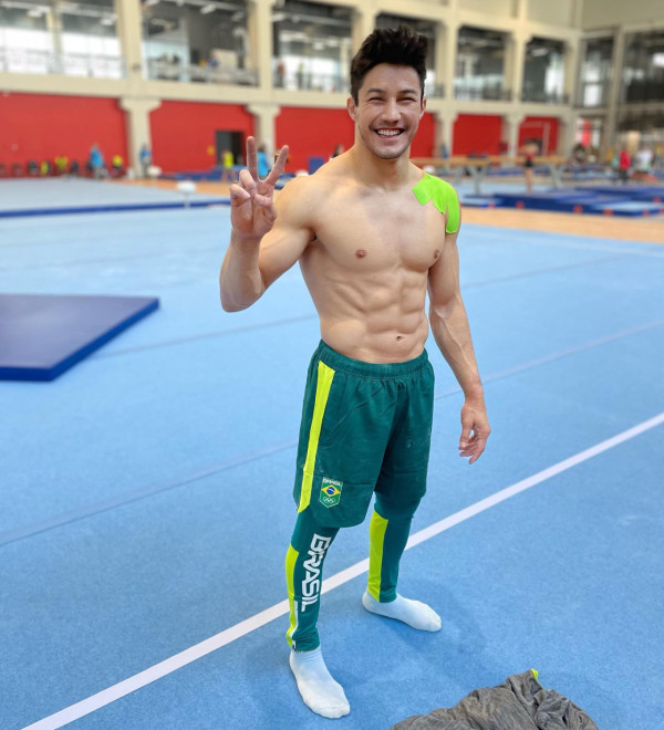 2024巴黎奧運男神運動員7. 巴西體操運動員 Arthur Nory