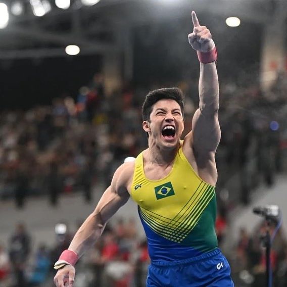 2024巴黎奧運男神運動員7. 巴西體操運動員 Arthur Nory