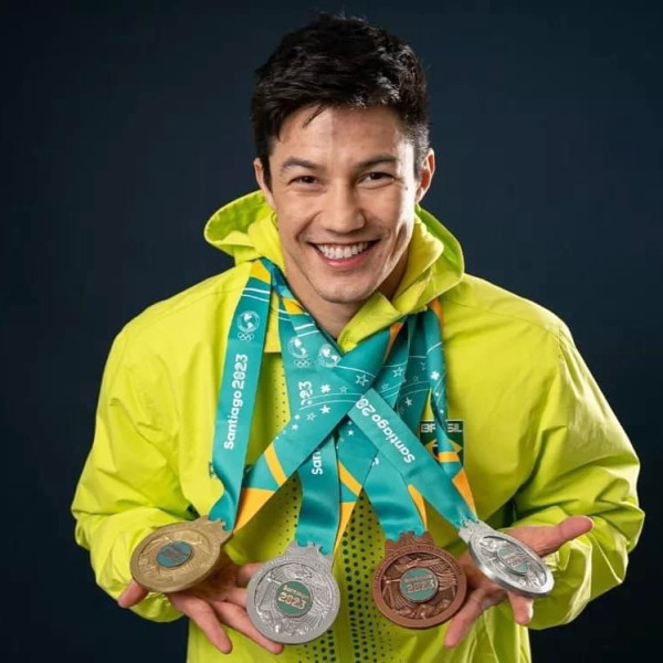 2024巴黎奧運男神運動員7. 巴西體操運動員 Arthur Nory