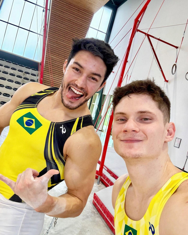 2024巴黎奧運男神運動員7. 巴西體操運動員 Arthur Nory