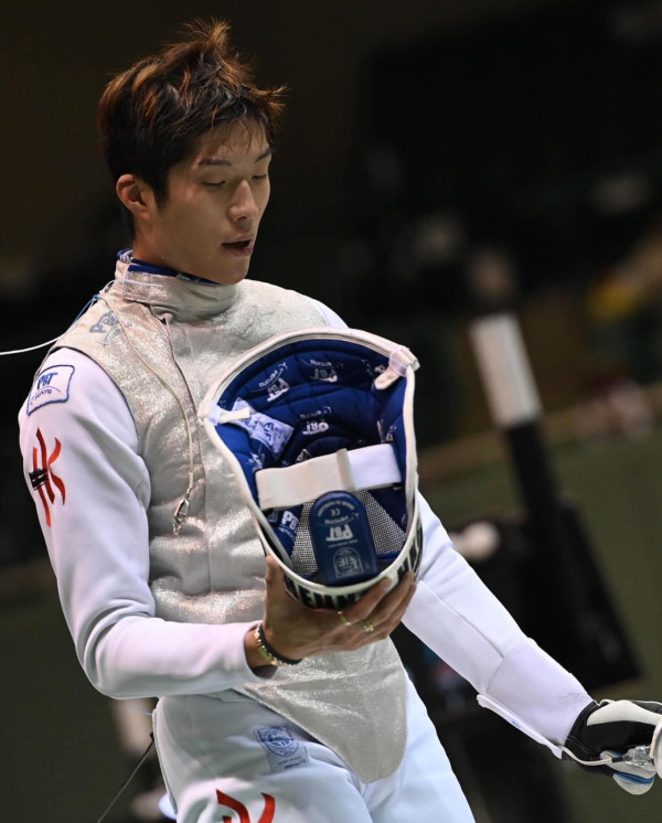 2024巴黎奧運男神運動員8. 香港「193劍神」張家朗