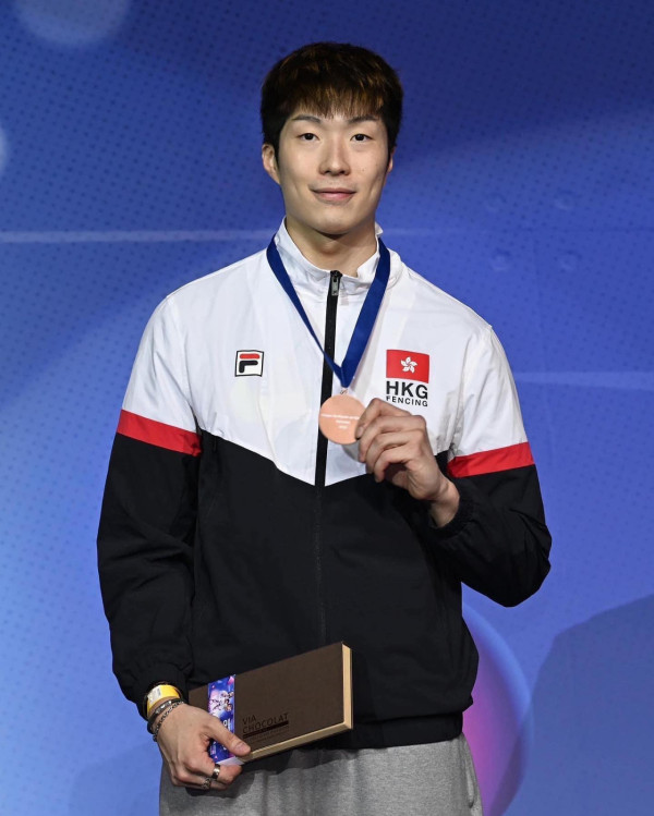 2024巴黎奧運男神運動員8. 香港「193劍神」張家朗