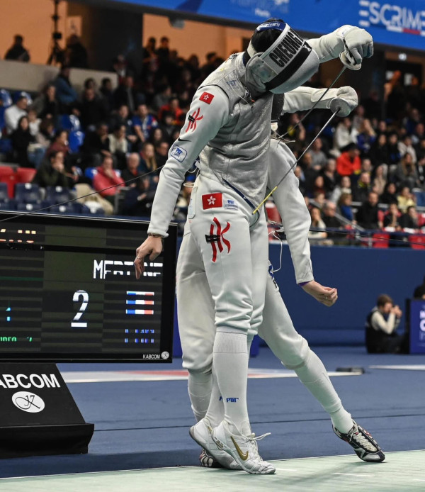 2024巴黎奧運男神運動員8. 香港「193劍神」張家朗