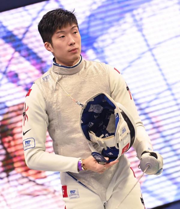 2024巴黎奧運男神運動員8. 香港「193劍神」張家朗