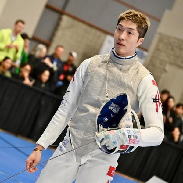 2024巴黎奧運男神運動員8. 香港「193劍神」張家朗