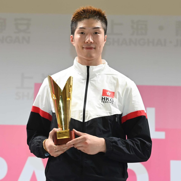 2024巴黎奧運男神運動員8. 香港「193劍神」張家朗