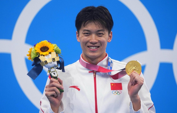 2024巴黎奧運男神運動員10. 中國游泳選手汪順