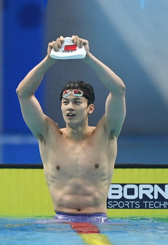 2024巴黎奧運男神運動員10. 中國游泳選手汪順