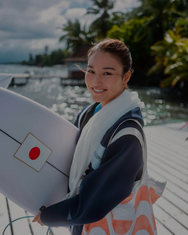 【巴黎奧運靚女運動員】5:日本「衝浪女神」松田詩野