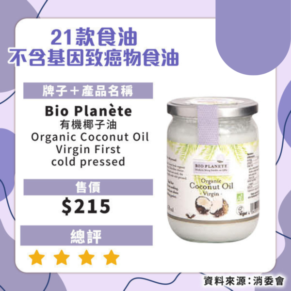 消委會揭近6成食油樣本含致癌物！21款安全食油名單必看 