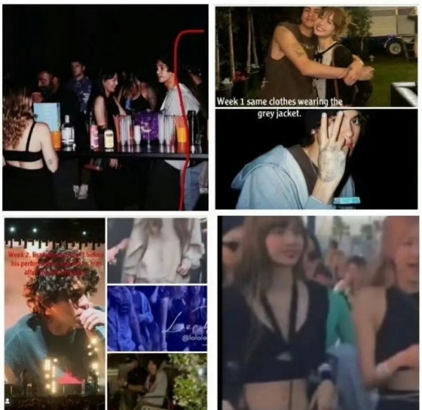 網傳Lisa曾多次介入他人感情的「證據」