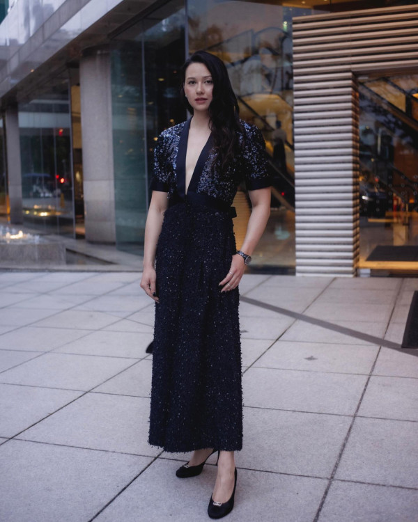 奧運選手紅毯造型|2. 何詩蓓