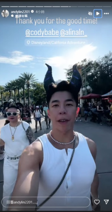 「大表嫂」李炘頤美國比堅尼曬零贅肉身材 撇甩男友Stanley 與TVB藝人好友遊迪士尼 