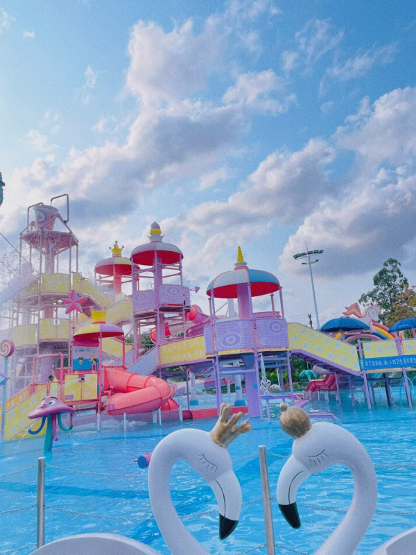 深圳全新30000平方米水上樂園！童話風高速旋轉滑梯 票價優惠起 