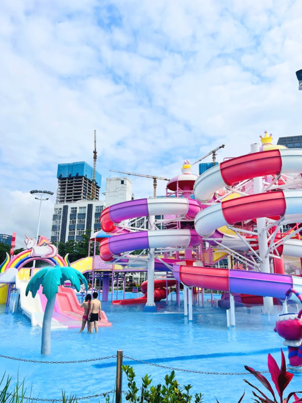 深圳全新30000平方米水上樂園！童話風高速旋轉滑梯 票價優惠起 