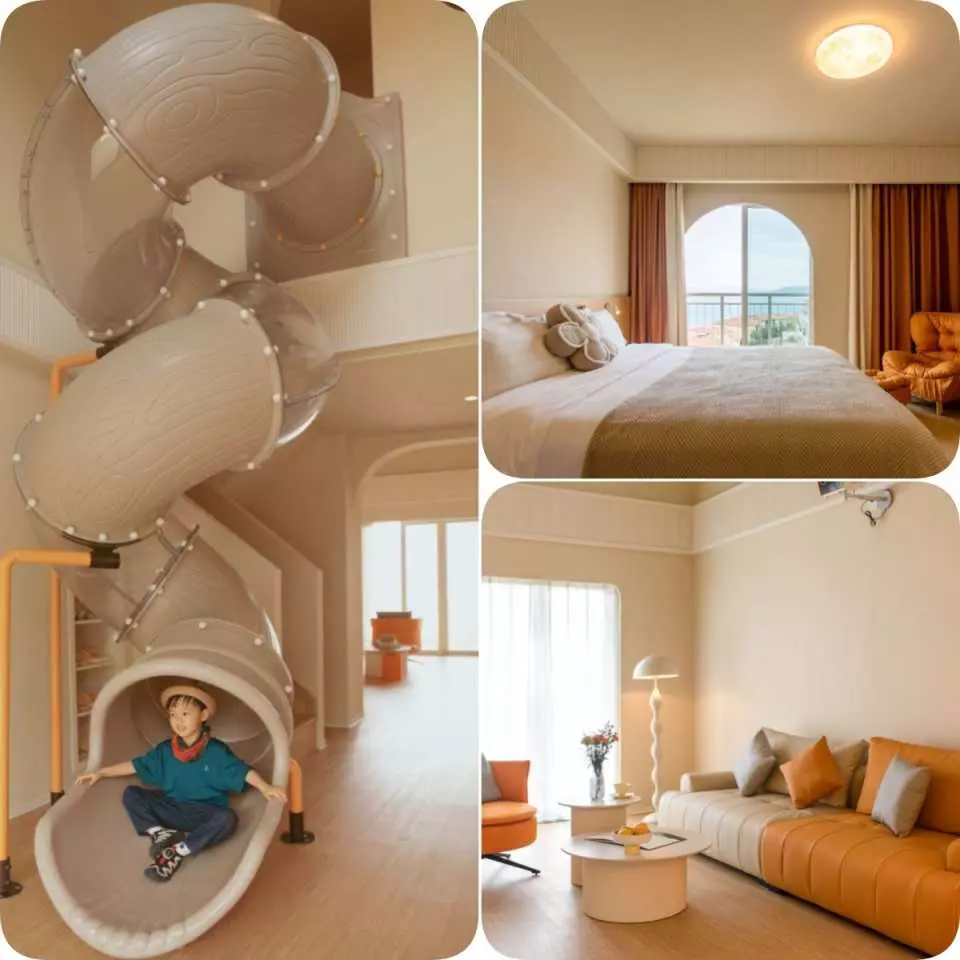 深圳南澳阿卡那拉琉璃海度假區！無敵大海景露台房/巖洞峼白酒吧 