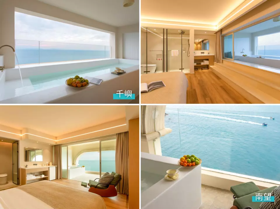 深圳南澳阿卡那拉琉璃海度假區！無敵大海景露台房/巖洞峼白酒吧 