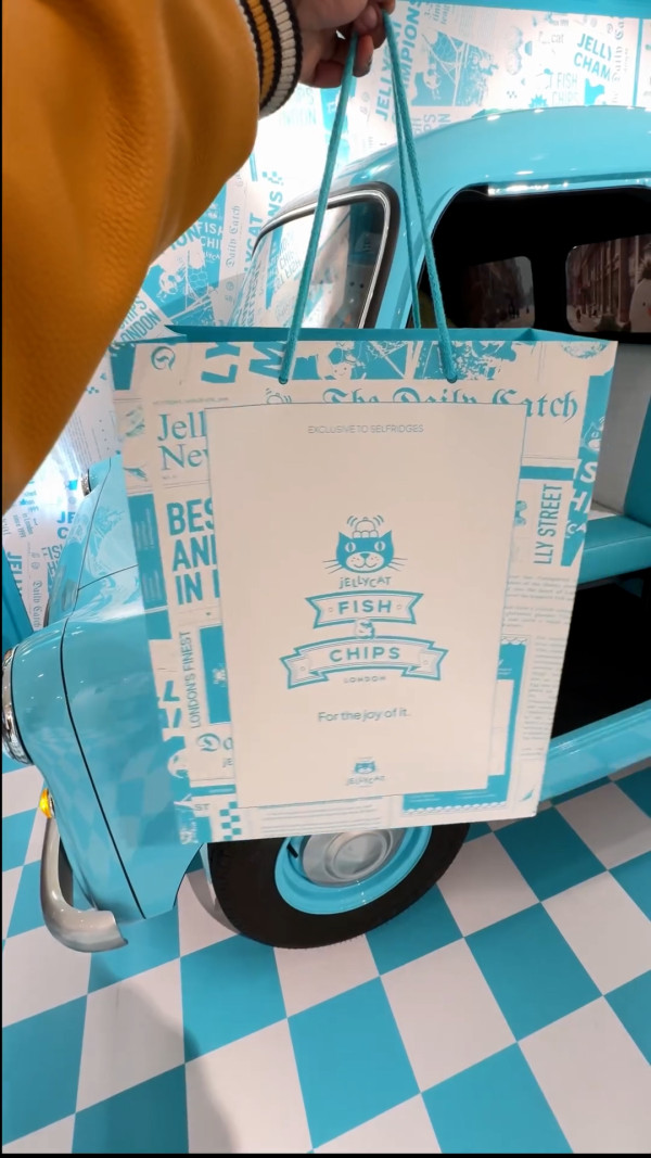 Jellycat倫敦炸魚薯條店隆重登場！店員即場幫你新鮮「製作」超可愛 