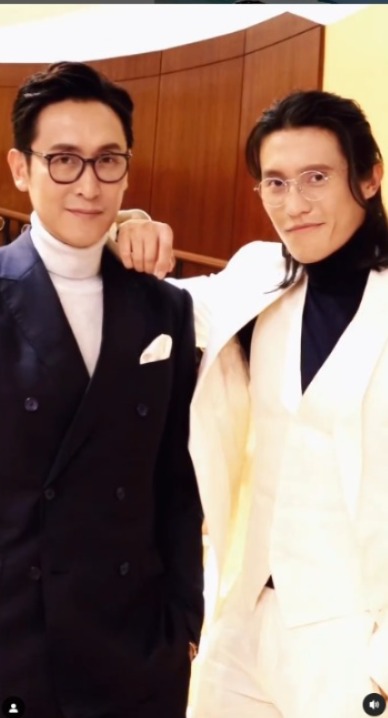 馬德鐘父子遊佛山被網友巧遇 兒子馬在驤外貌再成焦點 被嘲反似老竇 