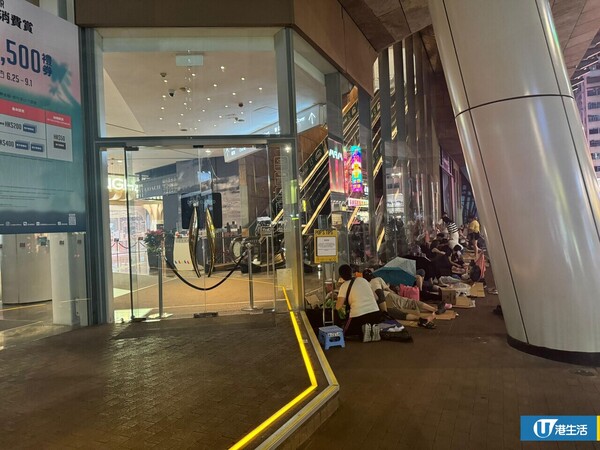旺角朗豪坊遊客通宵排隊 