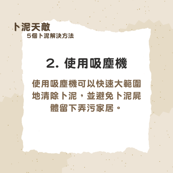 卜泥解決方法｜「書蟲」以紙為糧 年生1200粒卵極速繁殖 即學5大方法杜絕