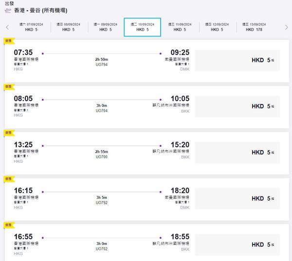 HK Express大阪機票限時優惠！每程起 包20kg寄艙行李 
