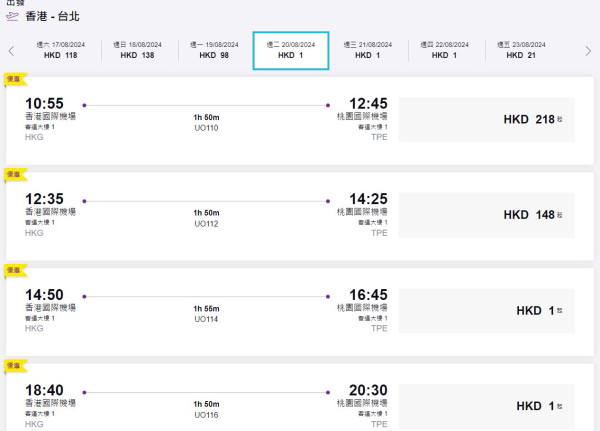張家朗奪金｜HK Express推出台北/台中/高雄機票優惠！賀張家朗奧運衛冕 