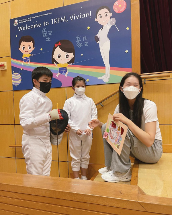 2024巴黎奧運｜無綫歌手被錯認為「劍后」江旻憓 爆媽媽狂收恭喜訊息：話多謝我栽培 