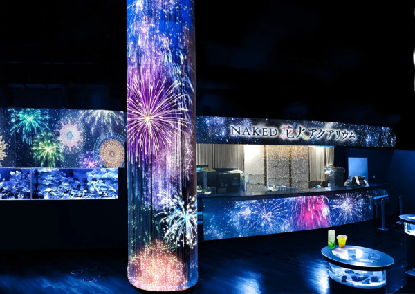 東京品川期間限定花火水族館 夜間海豚煙花騷/2日限定祭典 