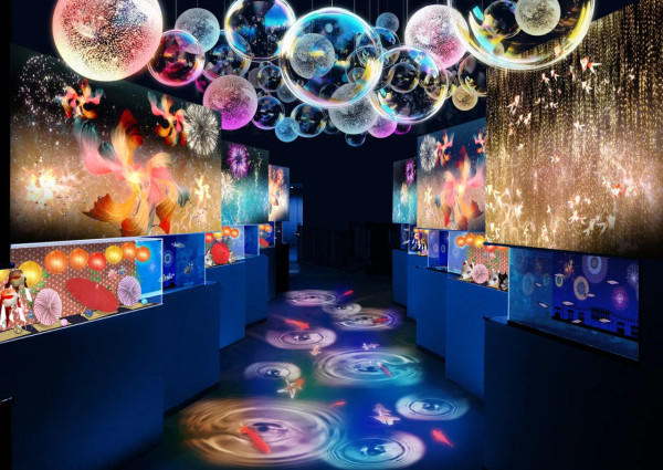 東京品川期間限定花火水族館 夜間海豚煙花騷/2日限定祭典 