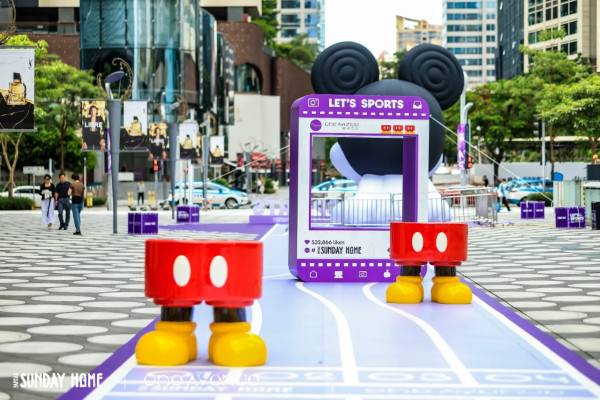 福田卓悅中心奧運紫跑道期間限定登場！ 聯乘迪士尼米奇設5大打卡位 