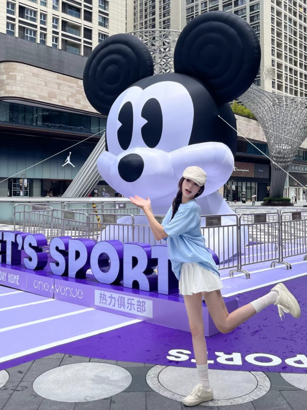 福田卓悅中心奧運紫跑道期間限定登場！ 聯乘迪士尼米奇設5大打卡位 