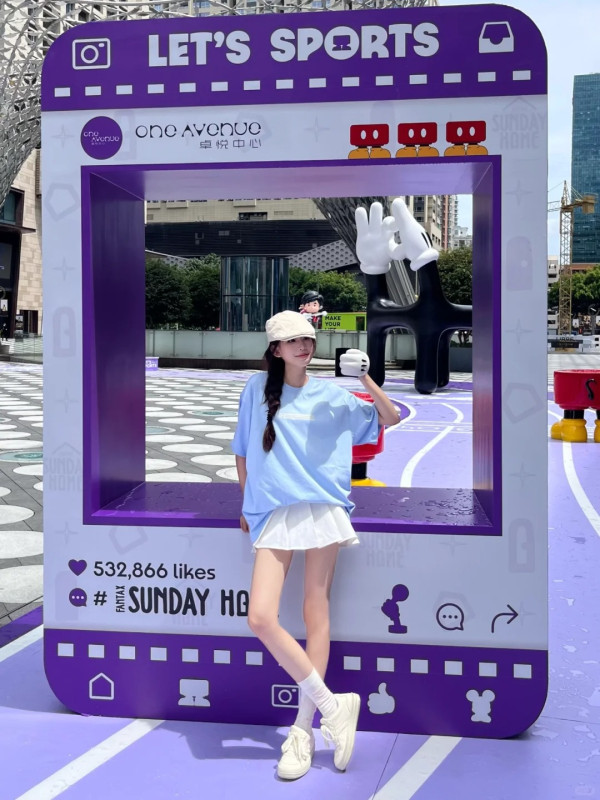 福田卓悅中心奧運紫跑道期間限定登場！ 聯乘迪士尼米奇設5大打卡位 