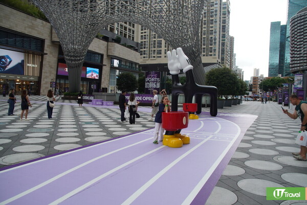 福田卓悅中心奧運紫跑道期間限定登場！ 聯乘迪士尼米奇設5大打卡位 