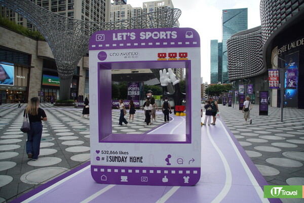 福田卓悅中心奧運紫跑道期間限定登場！ 聯乘迪士尼米奇設5大打卡位 