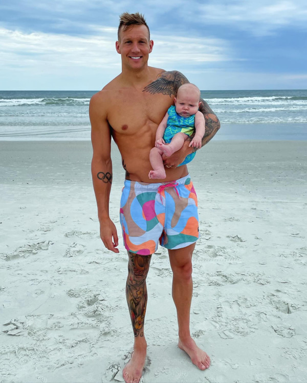 寵妻運動員：美國泳手Caeleb Dressel