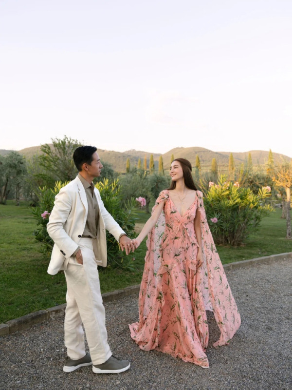 吳千語意大利婚禮美照曝光