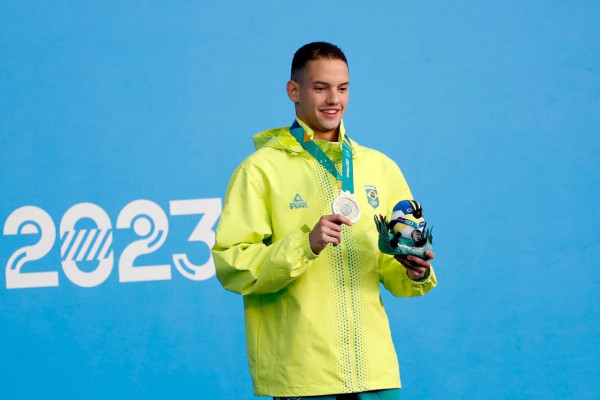 出戰奧運跳水/游泳靚仔運動員5:Guilherme Caribé / 巴西