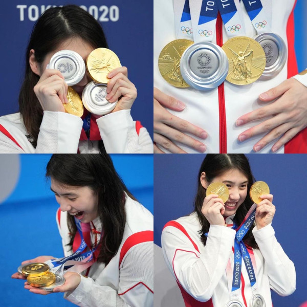 巴黎奧運｜「中國蝶后」張雨霏一人包辦6獎！傳獲霍啟山力追 有望繼郭晶晶後另一霍家金牌媳婦？ 