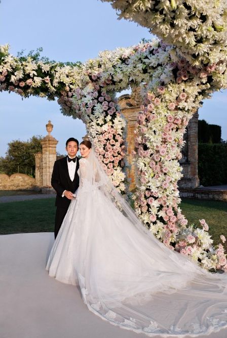 吳千語施伯雄婚禮