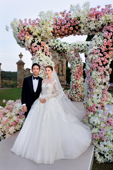 吳千語施伯雄婚禮