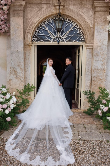 吳千語施伯雄婚禮